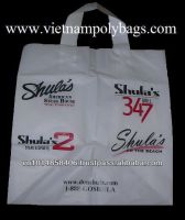 HDPE white soft loop bag