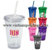 Disposable plastic cup