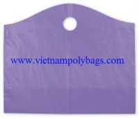 Varigauge wave top handle plastic bag