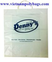 Rigid handle carrier bag