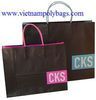 Recyclable 100gsm white kraft paper bag