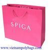 Customized luxury thick paper shopping bag
