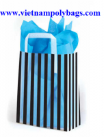 Customized Tri-fold handle poly bag