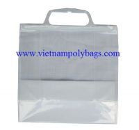 Hot sale HDPE Clip loop handle poly bag