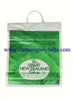 rigid handle plastic poly bag