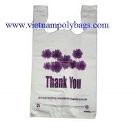 T-shirt poly plastic bag