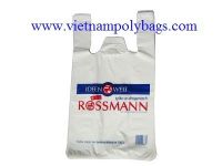 HDPE vest carrier plastic bag