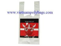 High quality HDPE T-shirt plastic bag