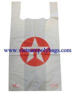 Cheap HDPE T-shirt plastic bag