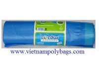Vietnam drawtape waste bag on roll