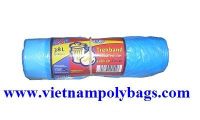 Biodegradable plastic food bag on roll