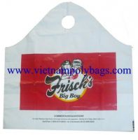 WT-48 Fast food carrier wave top plastic bag