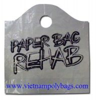 wave top plastic bag with perfume