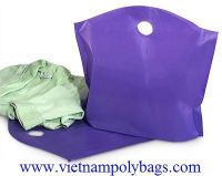Biodegradable wave top plastic bag