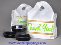 wave top plastic bags with high quality