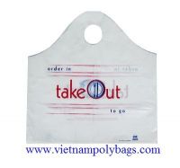 High quality HDPE Wave top poly bag