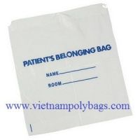 Printed Drawstring plastic poly bag