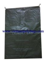 Vietnam packaging Plastic poly bag with pp cotton rope