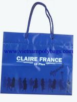 High quality with cotton rope plastic poly bag