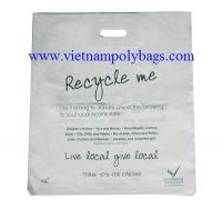 Great quality packaging bag with patch handle 