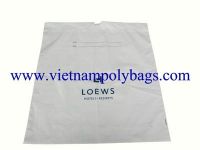 DRT-25 HDPE draw-tape garbag bag on roll with one color printing
