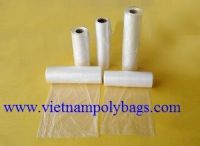 BOR-69 HDPE transparent food bag on roll