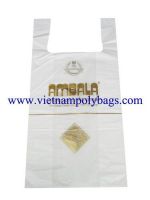 TS-177 Vietnam HDPE white t-shirt plastic bag 