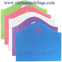 WT-63 Multi color shopping wave top plastic bag