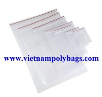 ZP-44 CHEAP HDPE zipper bag with various sizes