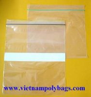 ZP-26 Vietnam high quality plastic zipper bags