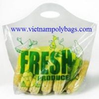 WT-67 Food grade carrier wave top plastic bag