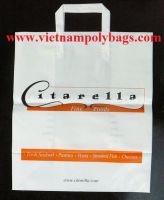 TF-52 newest Trifold handle plastic poly bag