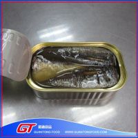 canned sardine in oil 125g easy open