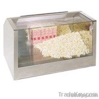 Cretors 48" Counter Showcase Warmer w/ Glass Top/Front/Side Mirrors