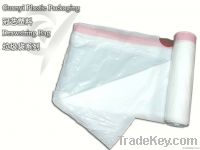 Kitchen waste bags with Handle Ties On Rolls Home Use Black