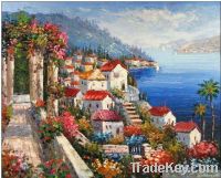 Mediterranean oil painting