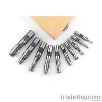 Wave Flute Roughing cutting Tool with Co End Mills