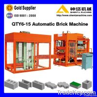 Automatic hydraulic concrete brick making machine