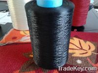 Dyed Untwist Polyester BCF Yarn Black