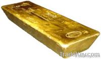 Gold Bullion Sample 100grams to 250grams