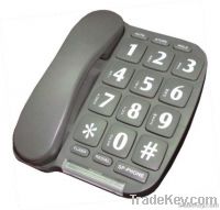 hot! cheap grey big button home telephone best gift for old people