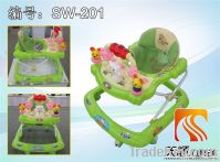 The very lovely cartoon style baby walker