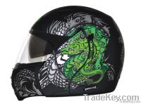 Full Face Helmet, Boolean Graphic