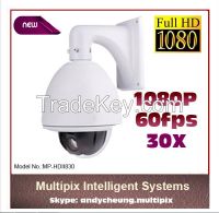 1080 60fps 30x Speed Dome Camera CCTV camera IP camera POE camera