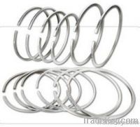 Piston rings for inner hydraulic cylinders