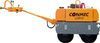 Efficient Double Drum Vibratory Roller CDR70 with Honda GX390 engine