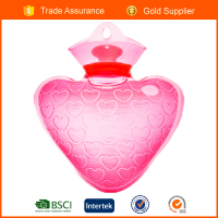 500ml Heart-shaped BS hot water bottle