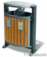 Galvanized steel sheet litter bins