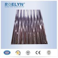 Corrugated steel iron plate/sheet