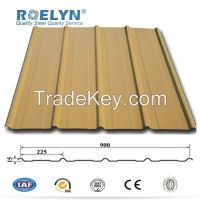 Building material corrugated galvanized metal roofing sheet